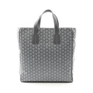 GOYARD Sac Voltaire Tote Bag Coated Canvas Leather Men's Women's Gray White